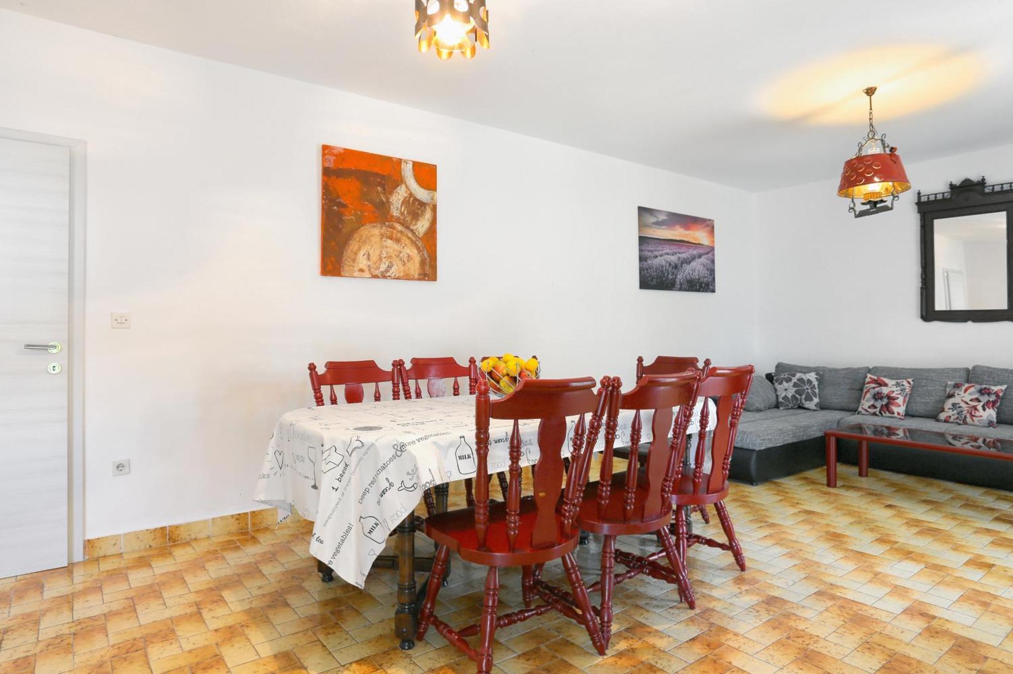 Seaside Holiday House Poljica, Trogir - 5161 Marina Rom bilde
